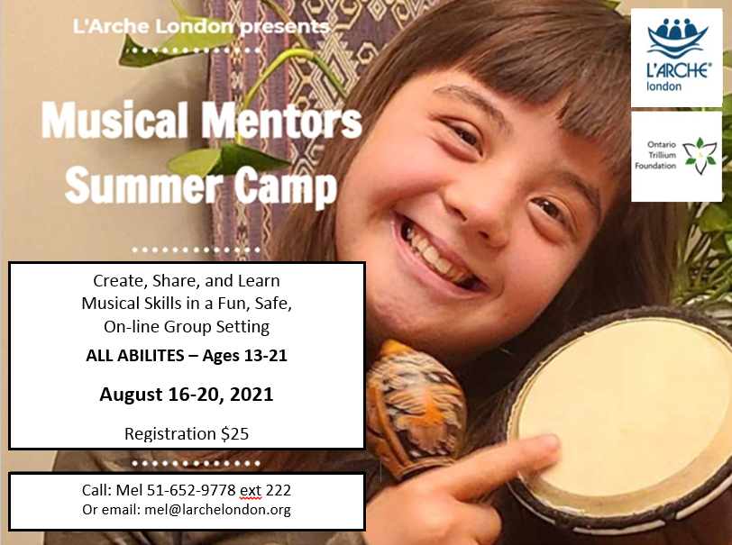 L Arche London Musical Mentors Camp L Arche London