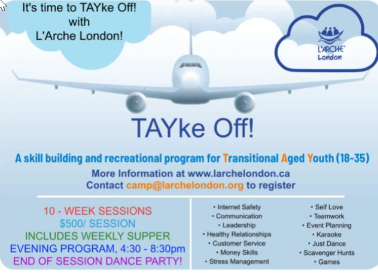 TAYke Off! L'Arche London